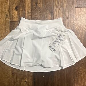 Lululemon Side-Pleat HR Tennis Skirt Size 0 NWT